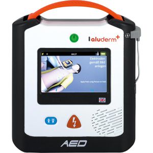 Söhngen Defibrillator aluderm+ AED A2, für Laien, AED mit manueller Schockauslösung