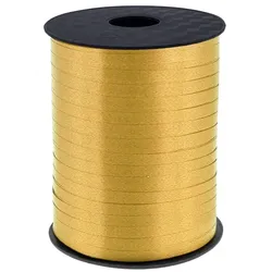 Geschenkband / Ballonband / Polyband / Kräuselband 458 m- gold