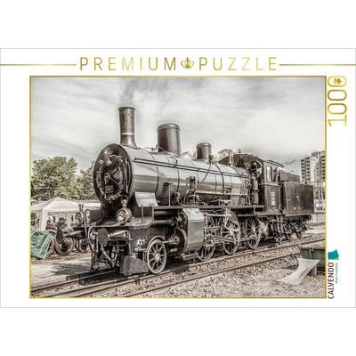 CALVENDO Puzzle Dampflokomotive 1367 | 1000 Teile Lege-Größe 64x48cm Foto-Puzzle für glückliche Stunden