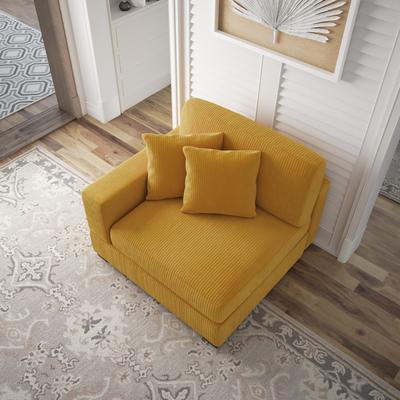 Lumibee Modern Modular Sectional Sofa Corduroy Chaise Lounges