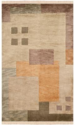 SAFAVIEH Couture Hand-knotted Tibetan Rosalina Modern Wool Rug