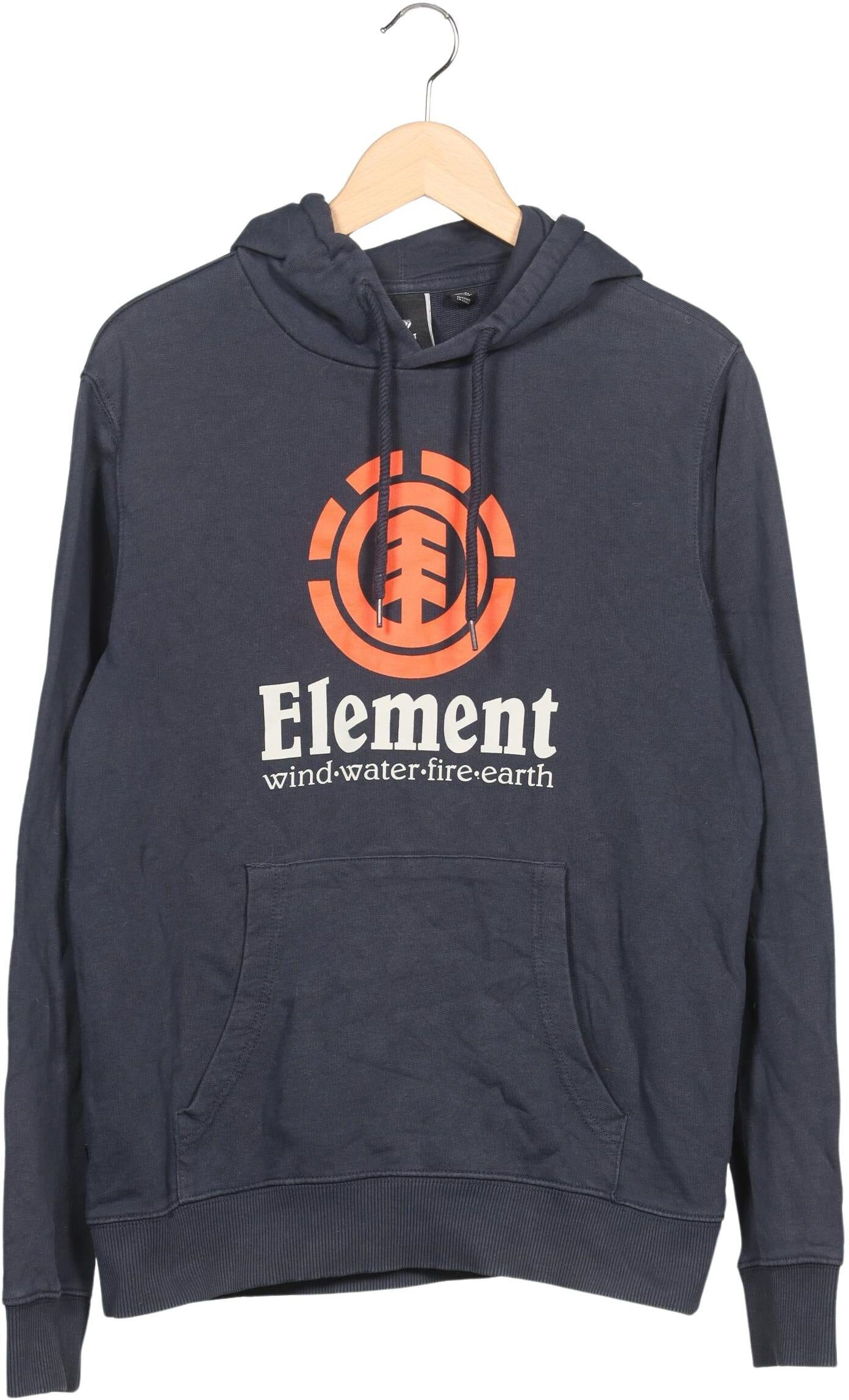 Element Herren Kapuzenpullover, Marineblau, Gr. M, kein / Etikett - Second Hand