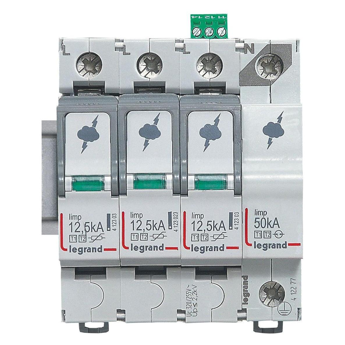 Legrand Kombiableiter Typ 1+2 (412277)