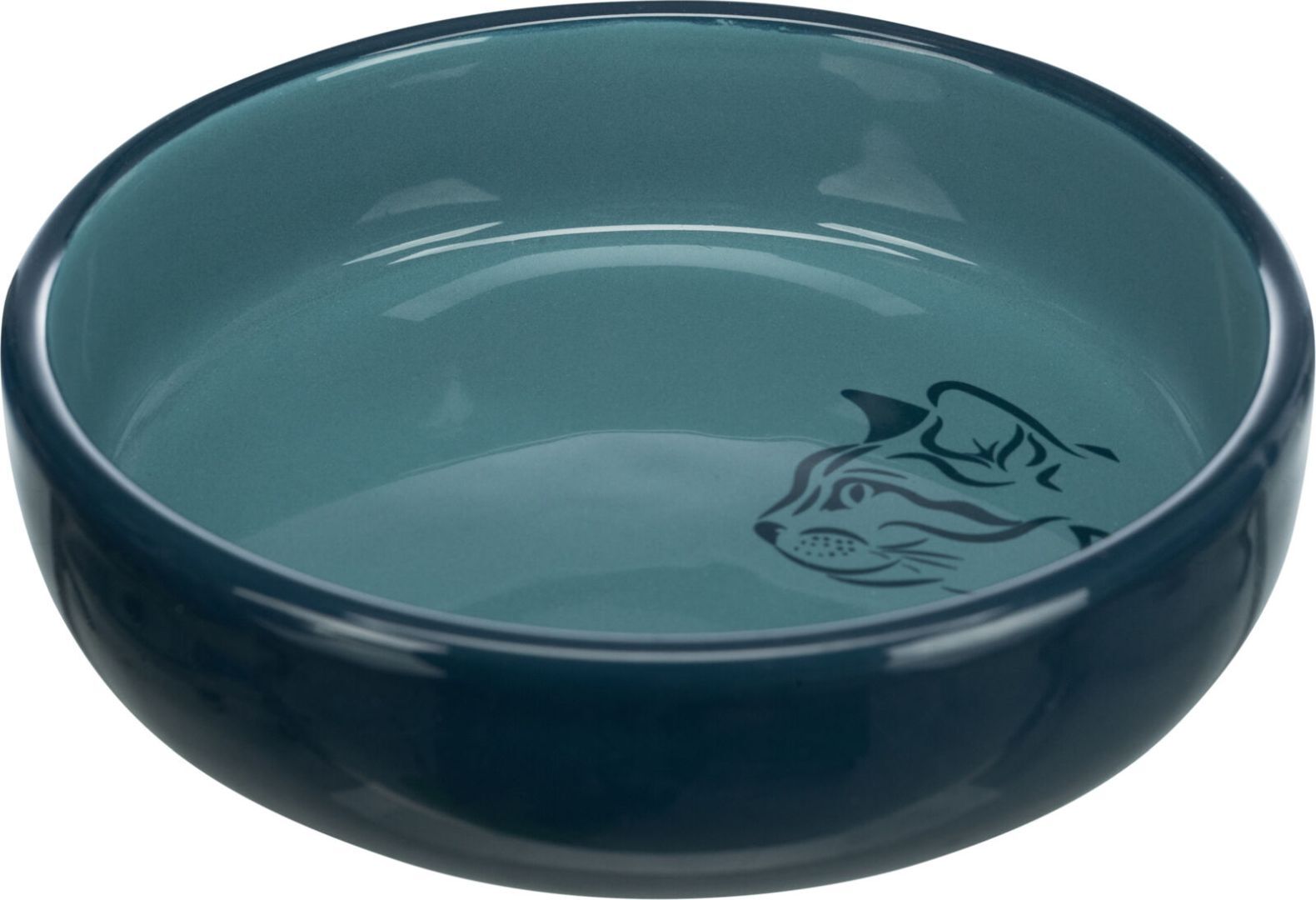 TRIXIE Napf, flach, Keramik, 0,3 l / Ø 15 cm