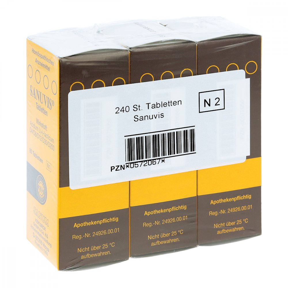 SANUM-KEHLBECK GmbH & Co. KG Sanuvis Tabletten 00572067