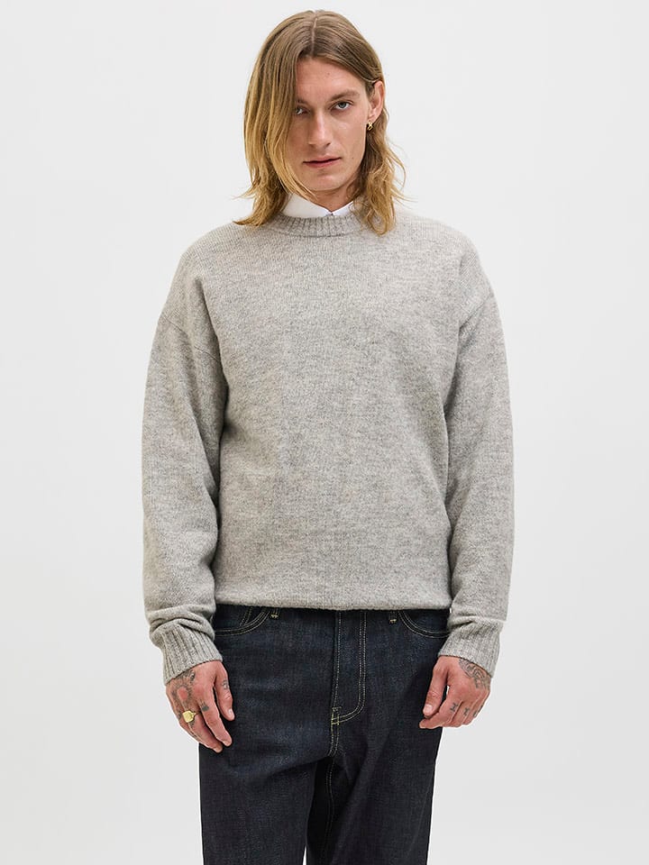 Jack & Jones Pullover in Grau - L