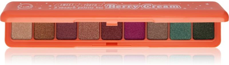 J.Cat Beauty Sweet Tooth Eyeshadow Palette shade 101 Berry cream 7.2 g