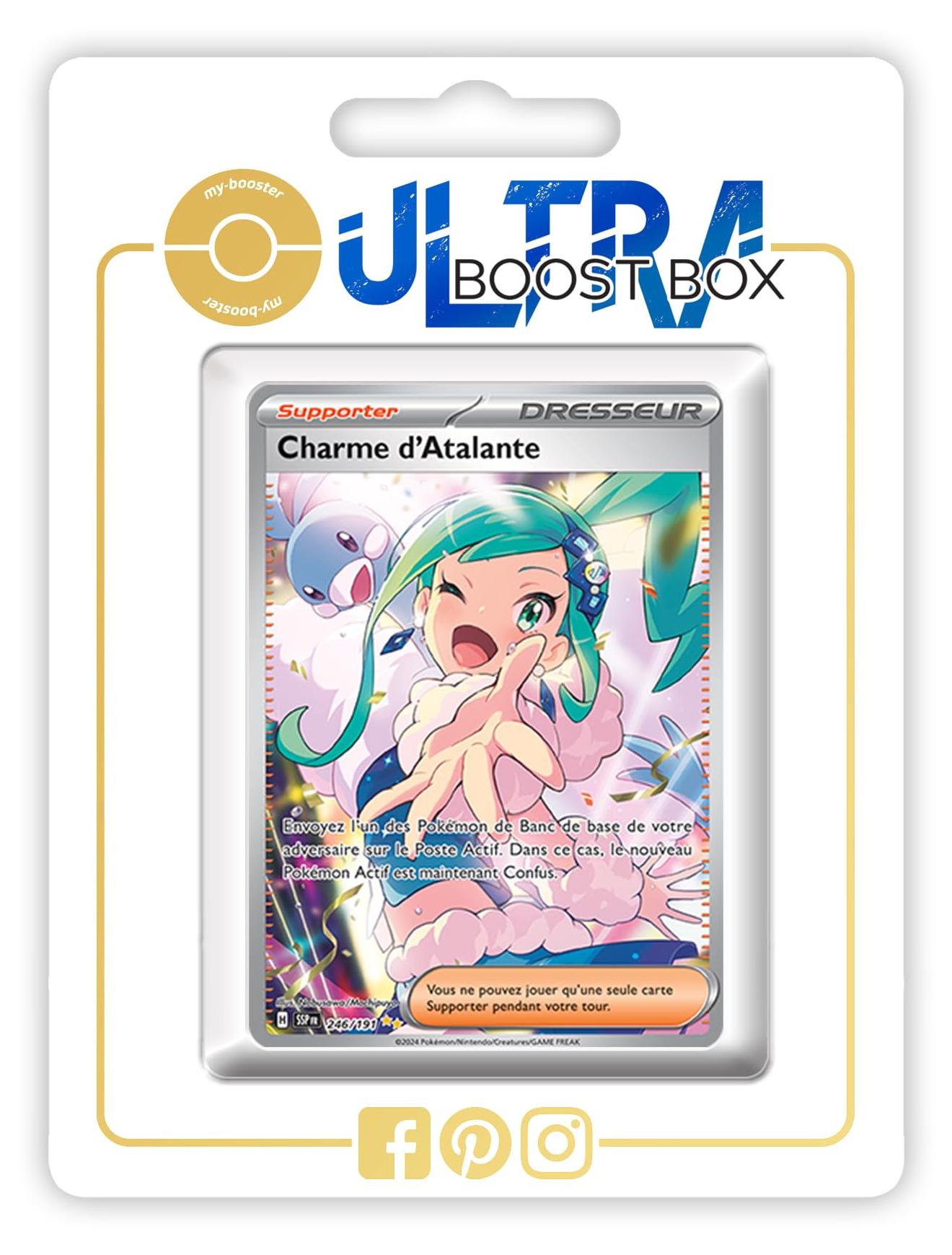 Pokémon-Kartenbox mit 10 französischen Karten, Ultraboost