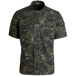 Biker Kochjacke kurzarm "23530" - XS - camouflage