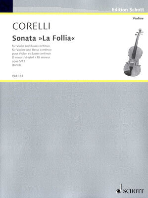 Schott Corelli La Follia Violin