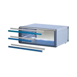 SCHROFF Designelemente - DESIGNEL.TYP 1 42TE RAL5007