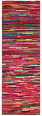 SAFAVIEH Handmade Nantucket Amande Contemporary Cotton Rug