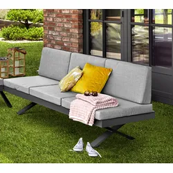 Gartensofa MAIKE rechts (BHT 198x88x72 cm) - BHT 198x88x72 cm