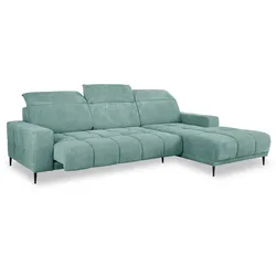 Polsterecke JANNE (BHT 286x87x195 cm) - Bezug: Stoff - BHT 286x87x195 cm
