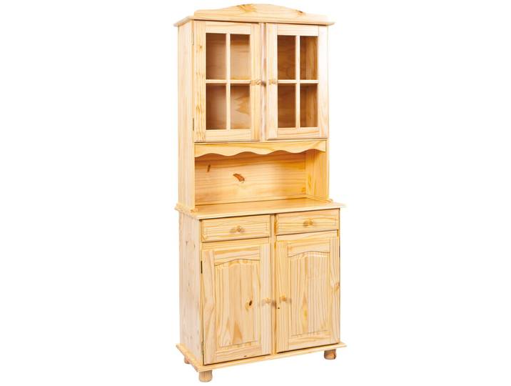 Buffet Theo Massivholz Kiefer Natur 88x198x43 cm