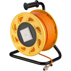 Goobay CAT 7A Netzwerk Kabeltrommel 50m