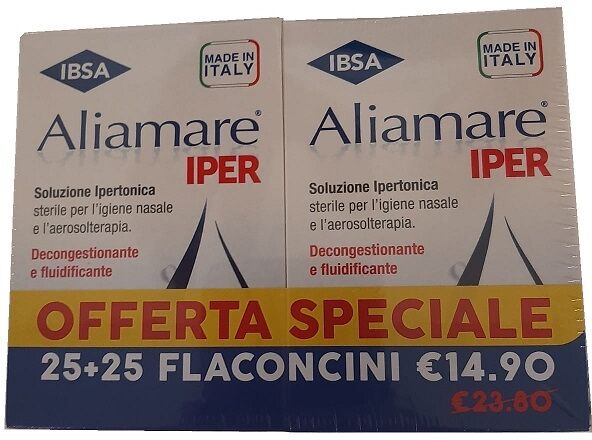 Ibsa Farmaceutici Italia Aliamare Iper 25+25fl Bipacco