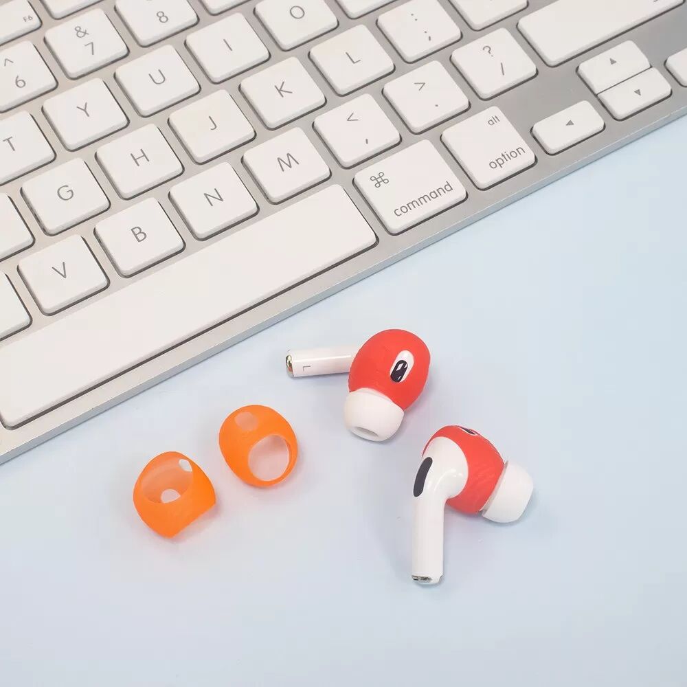 INF Silikon Ohrstöpsel für Kompatibel mit Apple AirPods Pro 2 - Anti-Rutsch, Staubdicht, Komfortabel