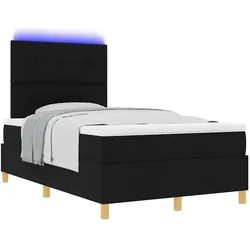 vidaXL, Boxspringbett, Davis Button tufted (120 x 200 cm)