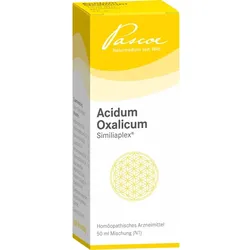 Acidum Oxalicum Similiaplex Mischung 50 ML