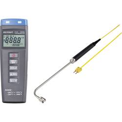 VOLTCRAFT K102 + TP206 Temperatur-Messgerät kalibriert (ISO) Fühler-Typ K VC-10514285