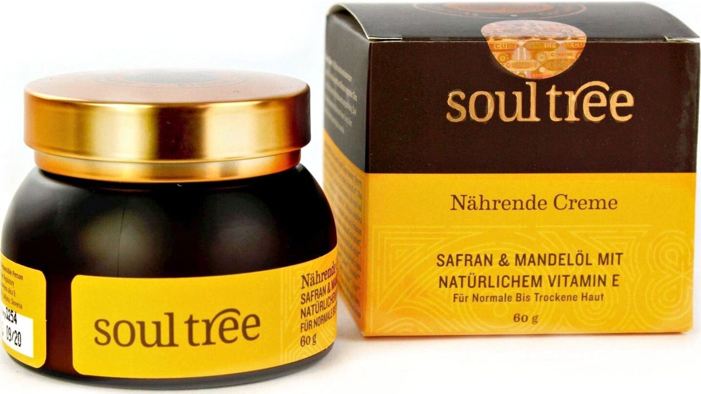 Soultree Crema Facial Nutritiva Azafran 60 g