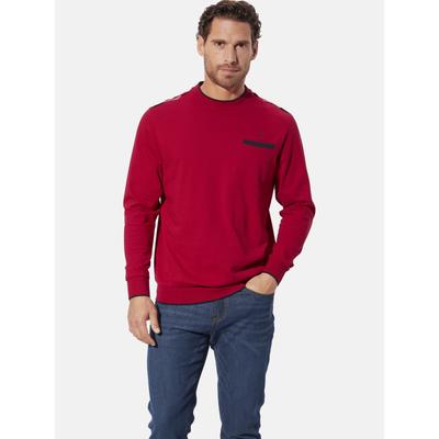 Sweatshirt BABISTA "Sweatshirt NARMIR", Herren, Gr. XXL, rot, Obermaterial: 100% Baumwolle CO., normal, Rundhals, Sweatshirts Sweatshirt