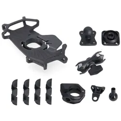 SW-Motech Universal Navi-Kit mit T-Lock Halter Smartphone - Inkl. 2" Klemmarm. Für Lenker/ Spiegelgewinde.