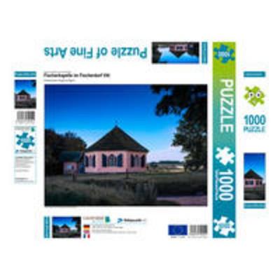 CALVENDO Puzzle Fischerkapelle im Fischerdorf Vitt | 1000 Teile Lege-Größe 64x48cm Foto-Puzzle für glückliche Stunden