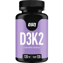 ESN - Vitamin D3+K2 - 120 Kapseln