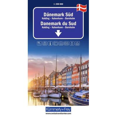 Kümmerly+Frey Regional-Strassenkarte Dänemark Süd 1:200.000, Sonstige von , Kümmerly+Frey, 978-3-259-30028-2