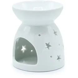 Oil Burner Angel Cut Out- White