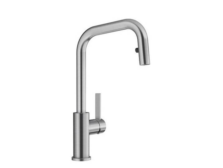 Blanco Küchenarmatur, Edelstahl, Metall, 10.5x36.4x23.5 cm, flexible Anschlussschläuche, herausziehbarer Auslauf, schwenkbarer Auslauf, Küchen, Küchenausstattung, Küchenarmaturen