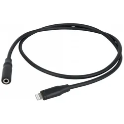 DAP-Audio FL104 - Lightning to Female Stereo mini-jack 0,75m (0.75 m), Audiokabel