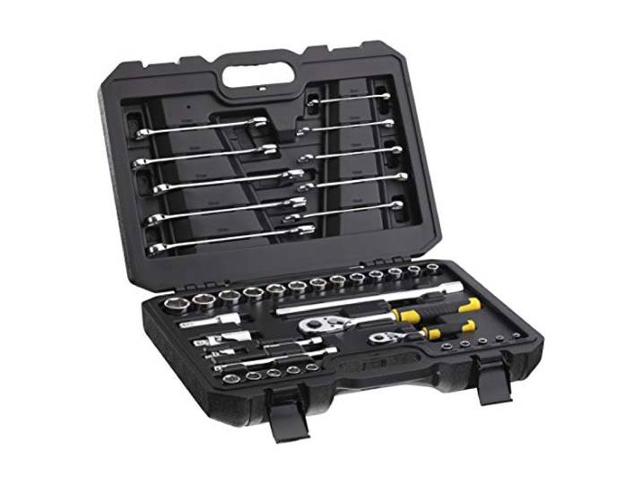 Stanley STMT82832-1 Coffret de Douilles ¼’’ Clés Mixtes - Jeu de 41 Pièces