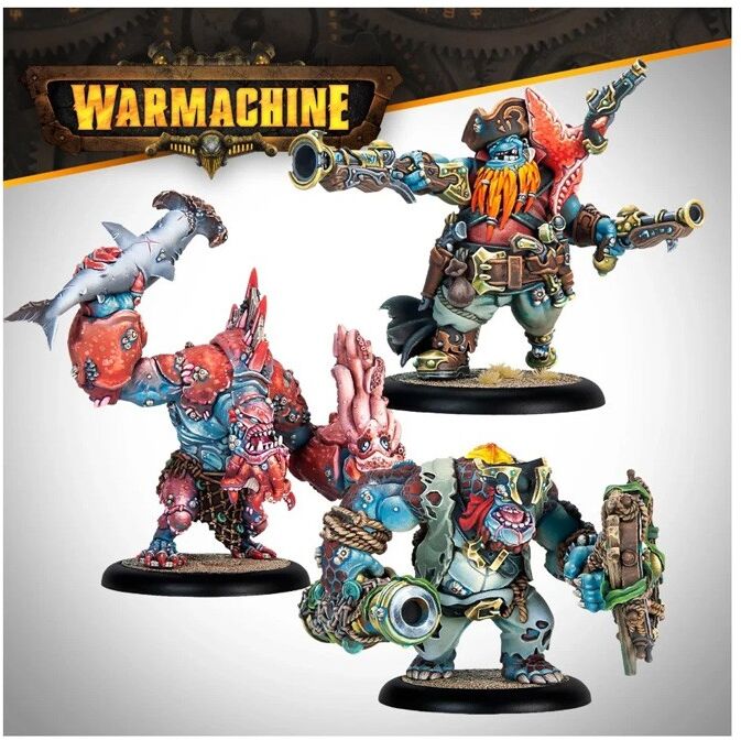 Steamforged Warmachine - Southern Kriels Brineblood Marauders Battlegroup Box