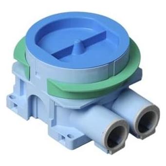 ABB Euro-Steckdose (1M) mit drehbarem Montagering - verwendet für Mauerwerk und Formteile. (2TKA001744G1)