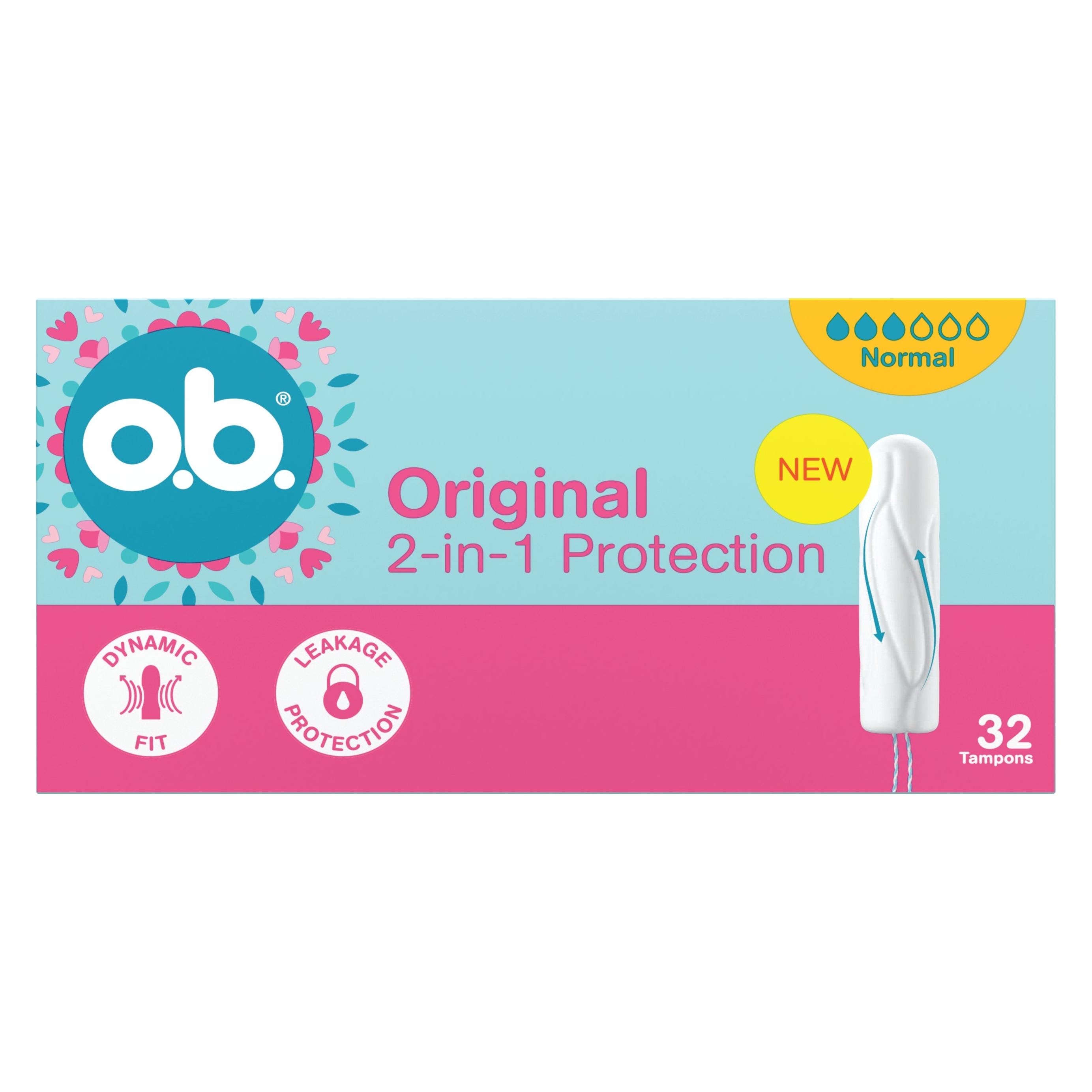 o.b. OB Tampons Original Normal 32 (32x, Normal) (909273)
