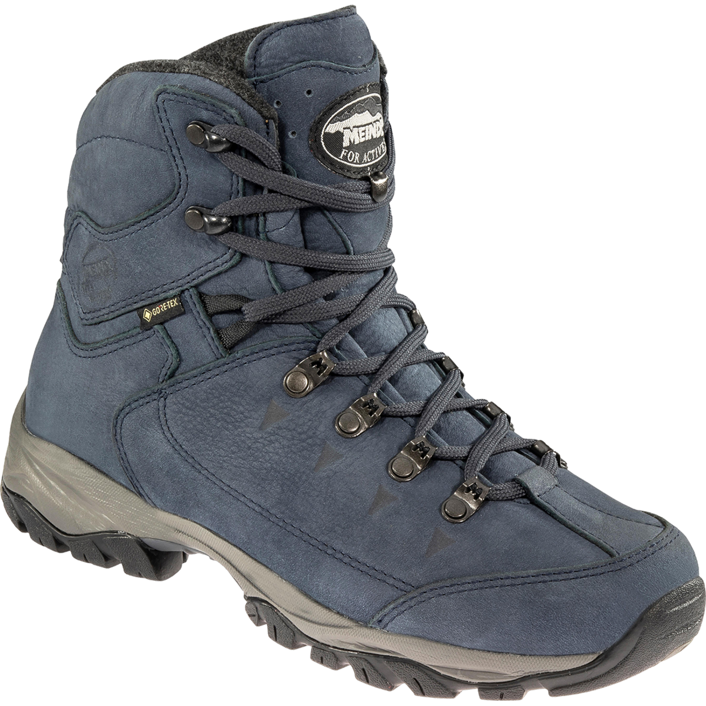 Meindl Ohio Winter GTX Damen Winterschuhe & Winterstiefel blau Größe 41.5 Camping Wasserdicht