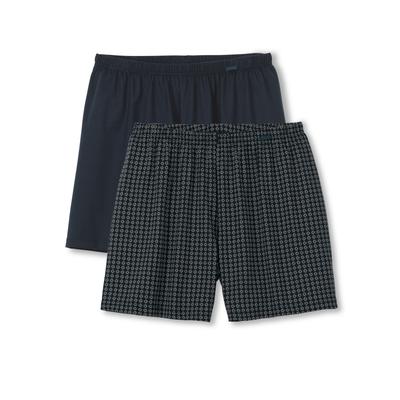 Boxershorts CALIDA "Natural Benefit", Herren, Gr. S (46/48), Single Jersey, grau, Single Jersey, Obermaterial: 100% Baumwolle, bedruckt, bequem, Unterhosen, elastisch, Single Jersey-Qualität, ohne Eingriff