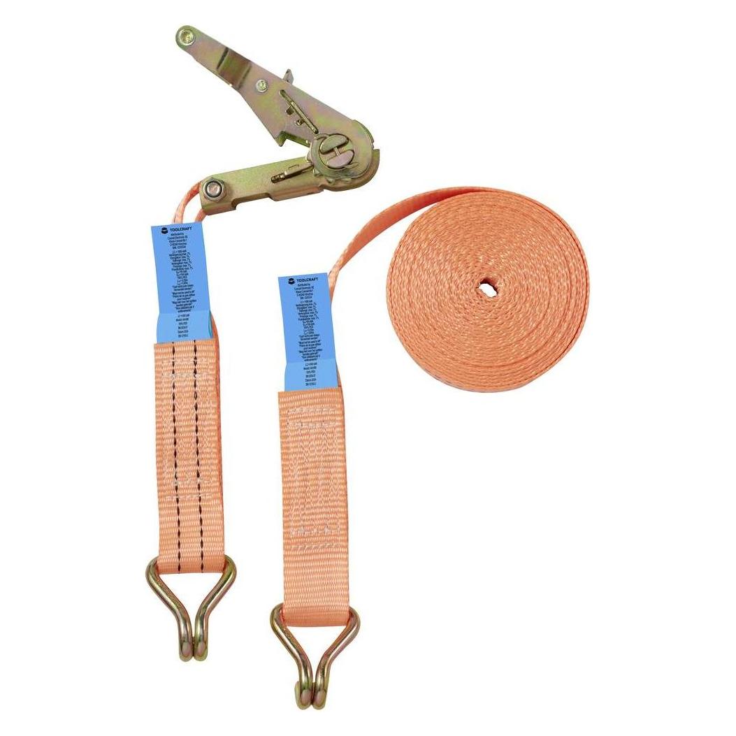 Toolcraft TO-9610002 Zweiteiliger Spanngurt Zugkraft LC Niederzurren (einzeln/di (TO-9610002)