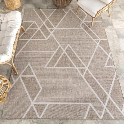 Nuloom Armida Geometric Indoor/Outdoor Area Rug