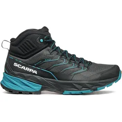 Scarpa, Herren, Wanderschuhe, Rush Mid 2 GTX (41), Schwarz, Grau