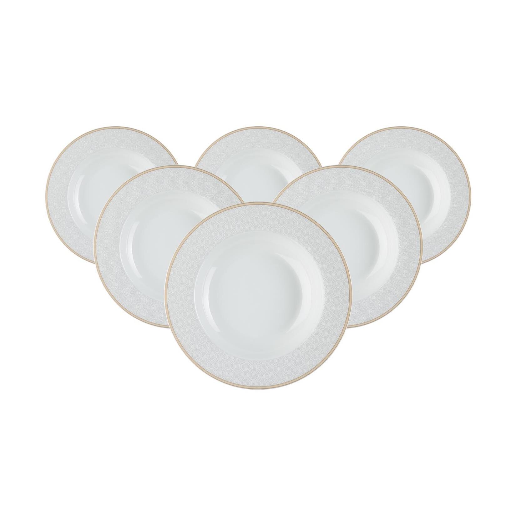 Ritzenhoff & Breker Suppenteller Geo ø 21,5 cm 6er Set