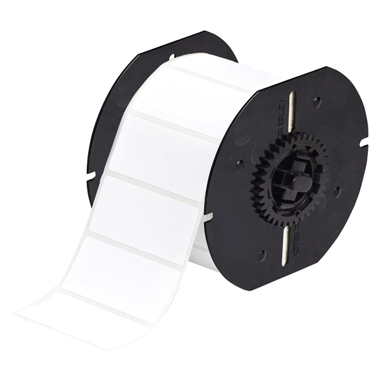 Brady B30-242-7569-WT, Standard Vinyl, Weiss, glänzend, 72.00 x 28.58 mm, permanent (300 E.) (B30-242-7569-WT)