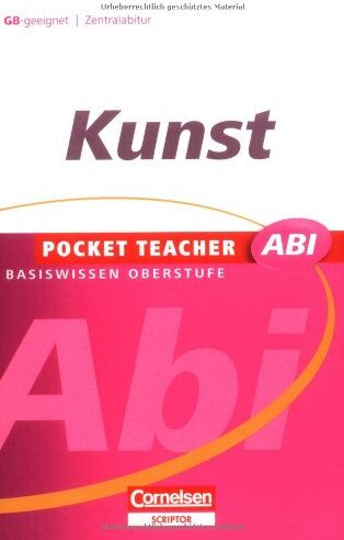 Ingo Wirth - Pocket Teacher Abi - Sekundarstufe II: Kunst - Preis vom 10.10.2026 11:48:34 h