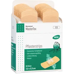 Werosmart MasterTex Pflasterstrips 7,2 x 2,5 cm