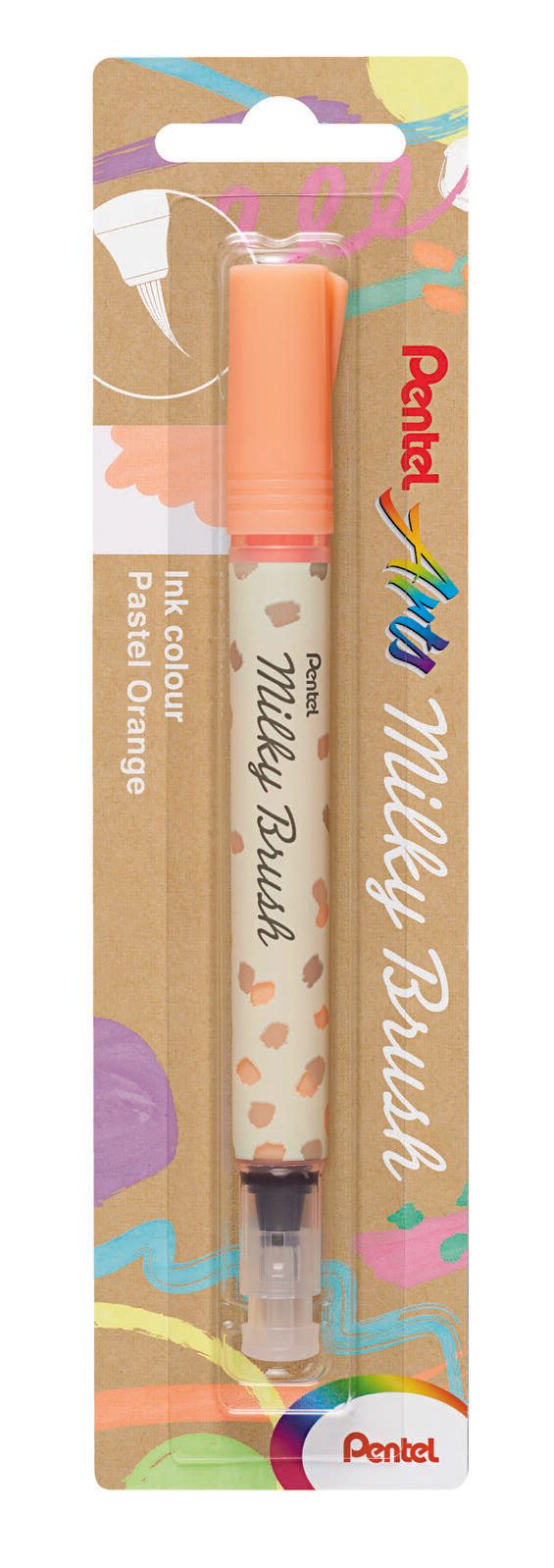 Pentel Brush-Pen Orange XGFH-PFX