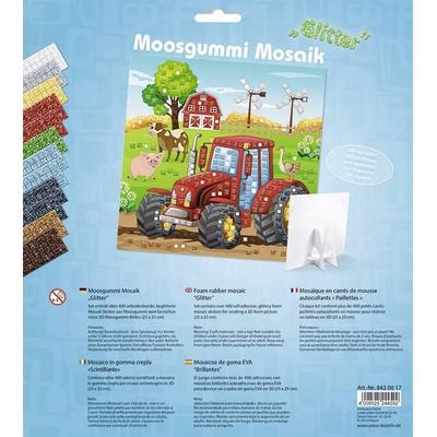 URSUS Moosgummi-Mosaik 'Glitter - Traktor'