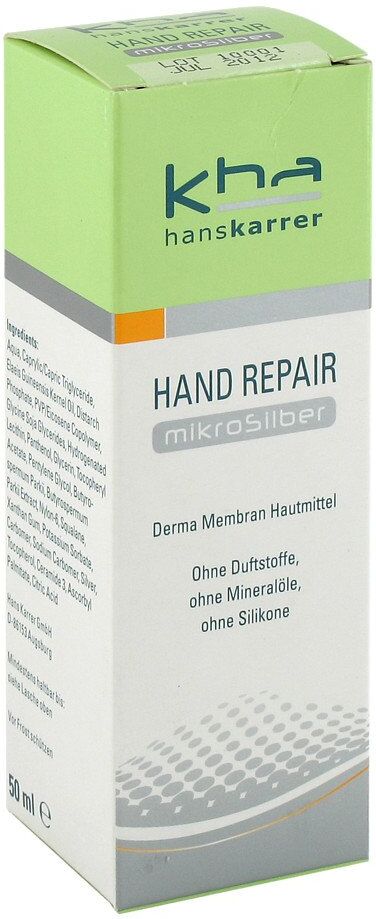 hanskarrer Hans Karrer Hand Repair Mikrosilber